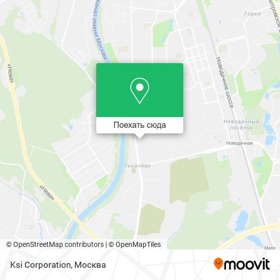 Карта Ksi Corporation
