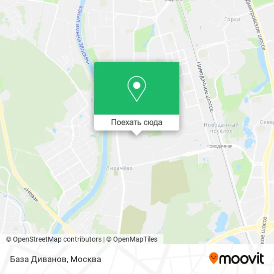 Карта База Диванов