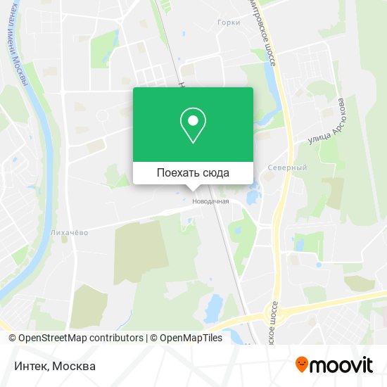 Карта Интек