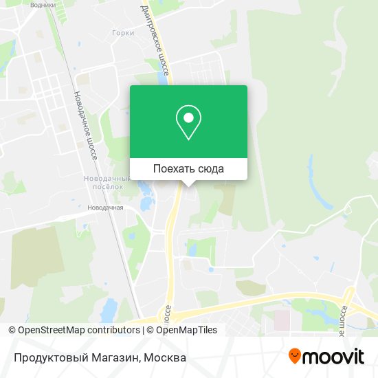 Карта Продуктовый Магазин