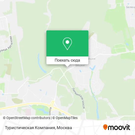 Карта Туристическая Компания