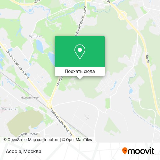 Карта Acoola