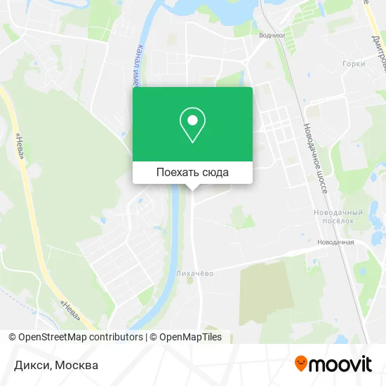 Карта Дикси