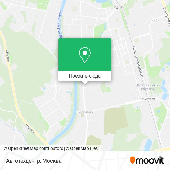 Карта Автотехцентр