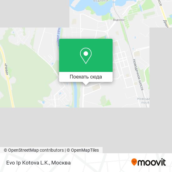 Карта Evo Ip Kotova L.K.