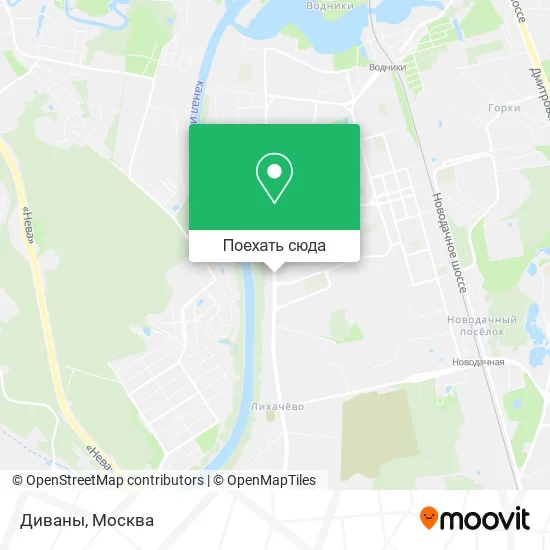 Карта Диваны