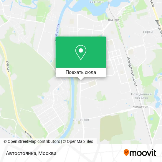 Карта Автостоянка