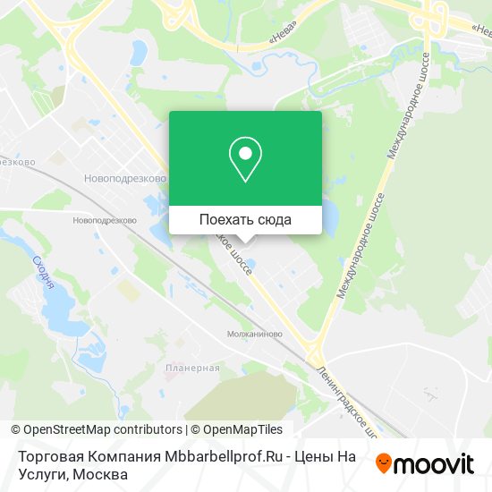 Карта Торговая Компания Mbbarbellprof.Ru - Цены На Услуги