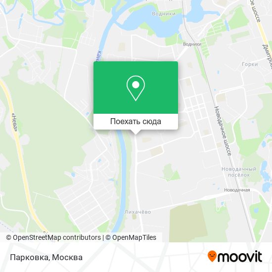Карта Парковка