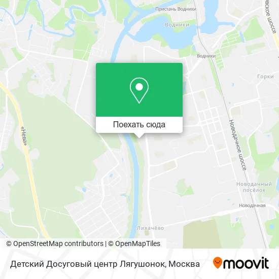 Карта Детский Досуговый центр Лягушонок