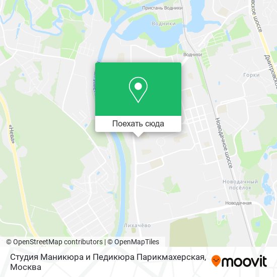 Карта Студия Маникюра и Педикюра Парикмахерская