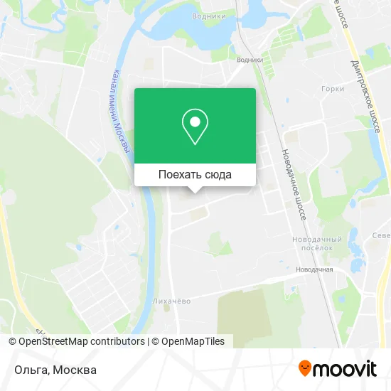 Карта Ольга