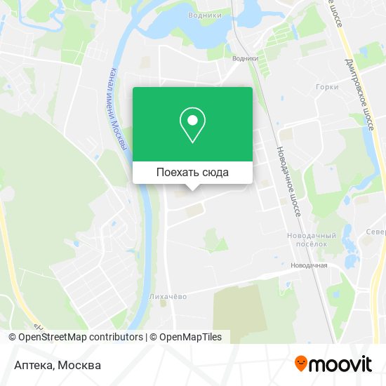 Карта Аптека