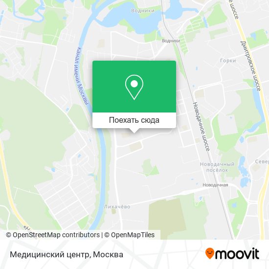 Карта Медицинский центр