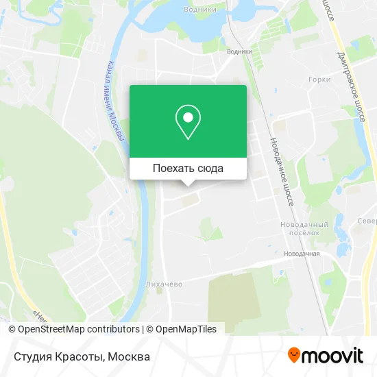Карта Студия Красоты