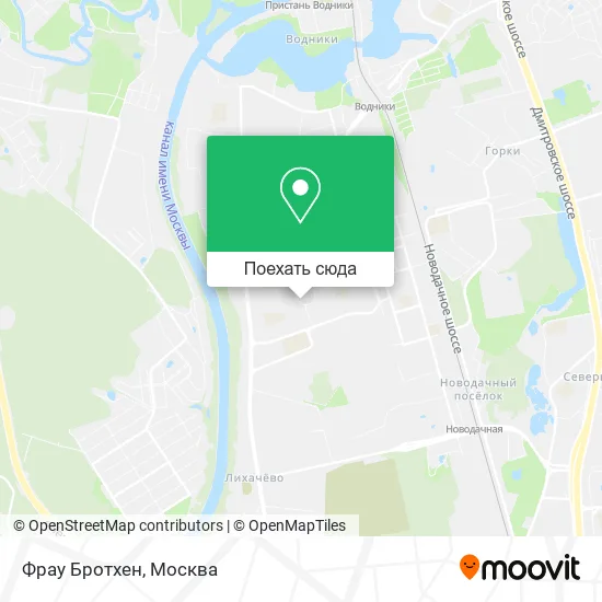 Карта Фрау Бротхен
