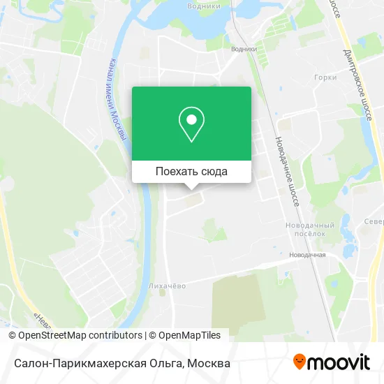Карта Салон-Парикмахерская Ольга