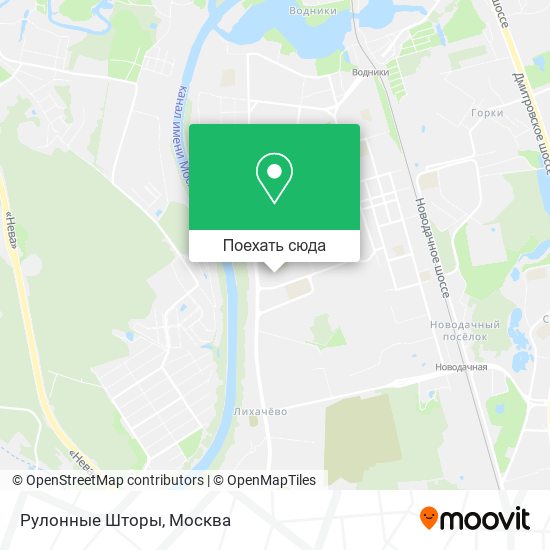 Карта Рулонные Шторы