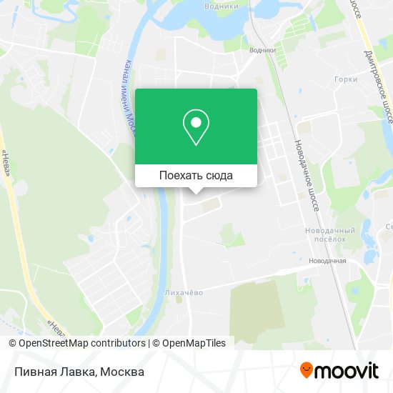 Карта Пивная Лавка