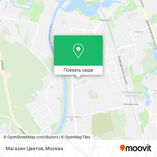 Карта Магазин Цветов