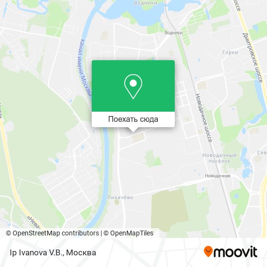Карта Ip Ivanova V.B.