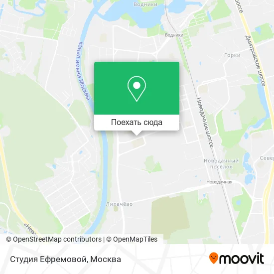 Карта Студия Ефремовой