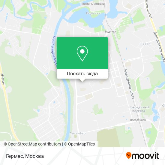Карта Гермес