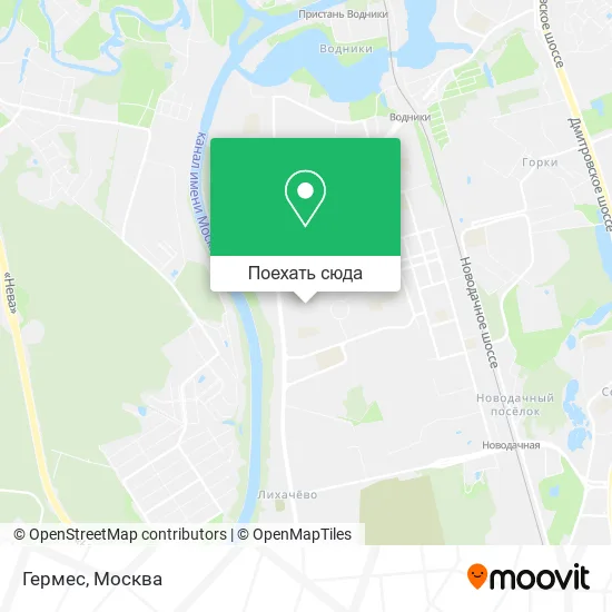 Карта Гермес