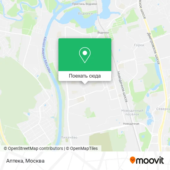 Карта Аптека