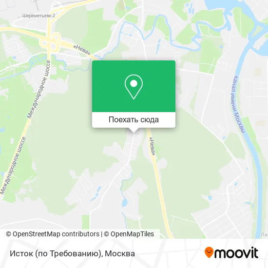 Карта Исток (по Требованию)