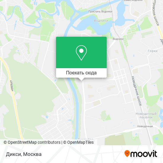 Карта Дикси
