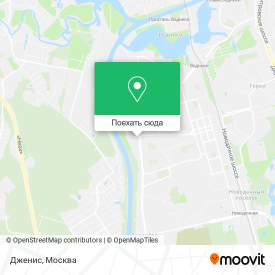 Карта Дженис