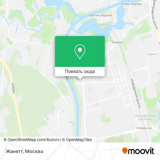 Карта Жанетт