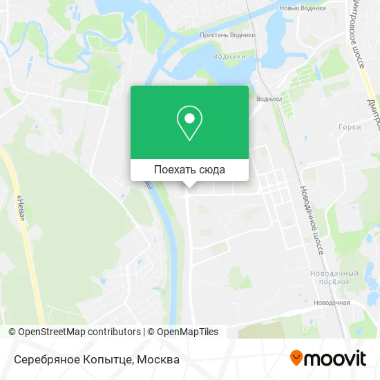 Карта Серебряное Копытце