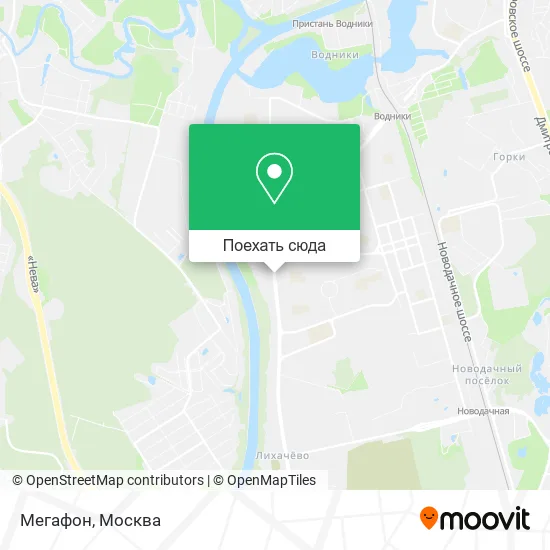Карта Мегафон