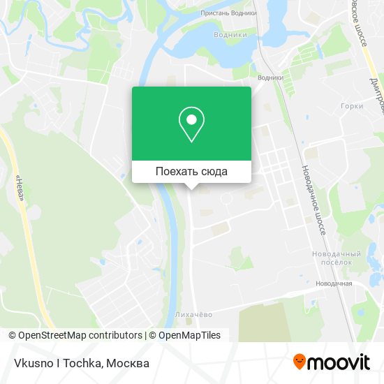 Карта Vkusno I Tochka