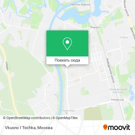 Карта Vkusno I Tochka