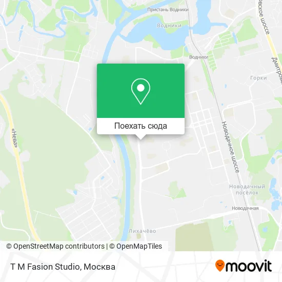 Карта T M Fasion Studio