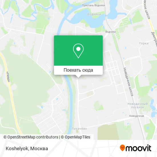 Карта Koshelyok