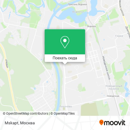 Карта Mskapt