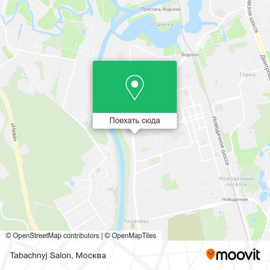 Карта Tabachnyj Salon