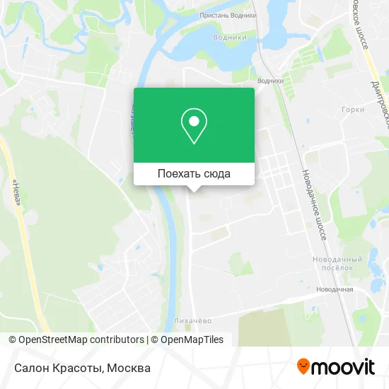 Карта Салон Красоты