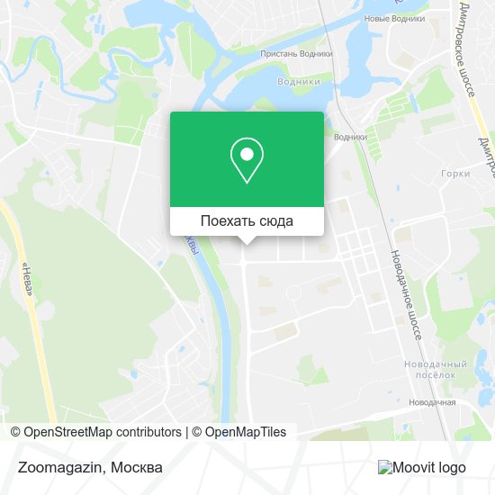 Карта Zoomagazin