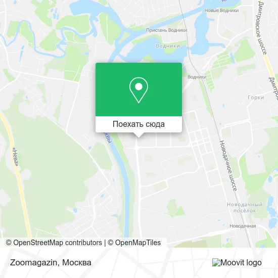 Карта Zoomagazin