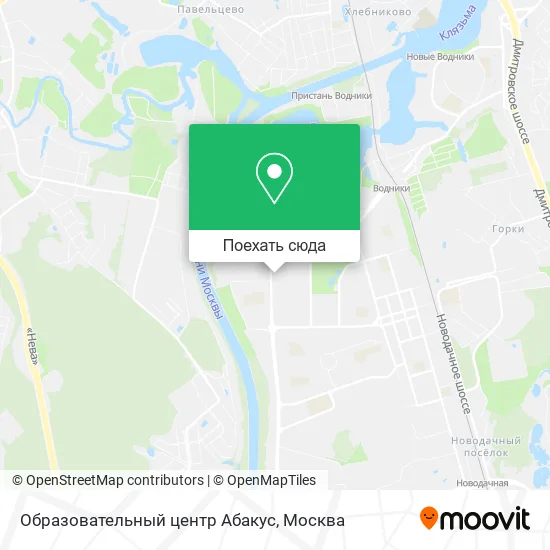 Карта Образовательный центр Абакус