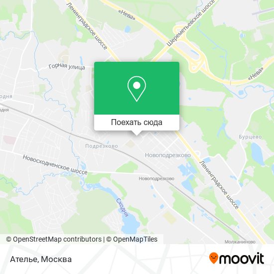Карта Ателье