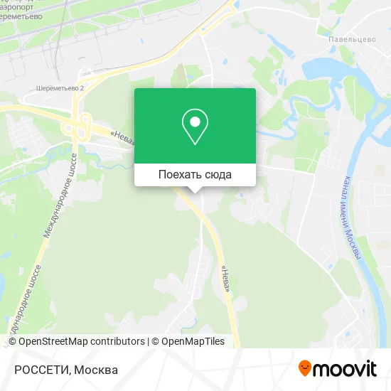 Карта РОССЕТИ