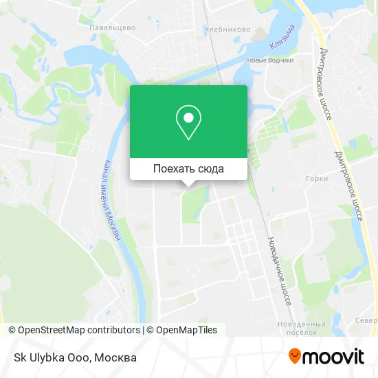 Карта Sk Ulybka Ooo