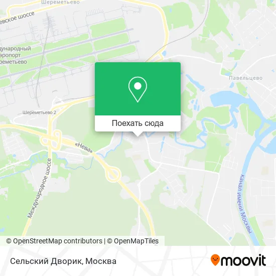 Карта Сельский Дворик