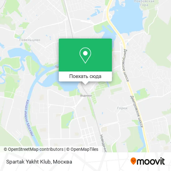 Карта Spartak Yakht Klub